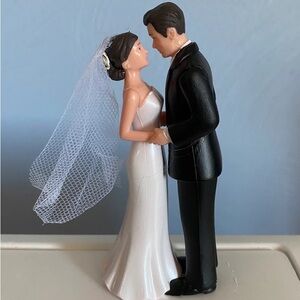 Bride and Groom Wedding Cake Topper